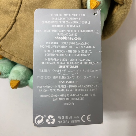 Disney Star Wars: The Mandalorian '(Baby Yoda) Stuffed Toy Plush 11 Inch - Picture 7 of 11